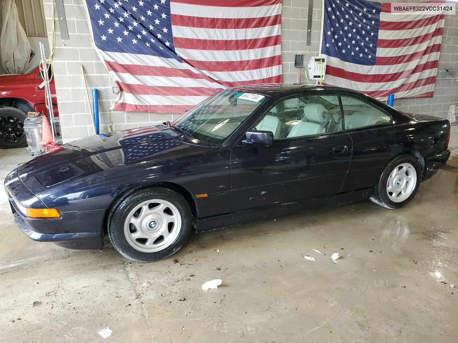 1997 BMW 840 Ci Automatic VIN: WBAEF8322VCC31424 Lot: 66477104