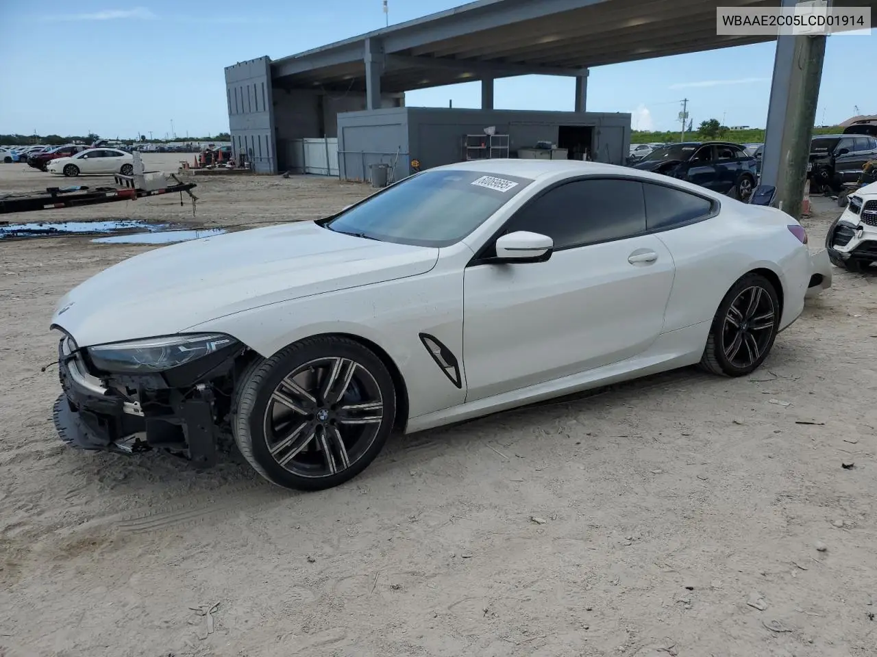 2020 BMW 840I VIN: WBAAE2C05LCD01914 Lot: 60069695