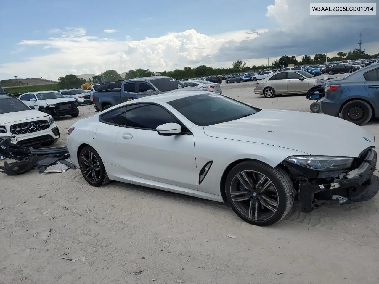2020 BMW 840I VIN: WBAAE2C05LCD01914 Lot: 60069695