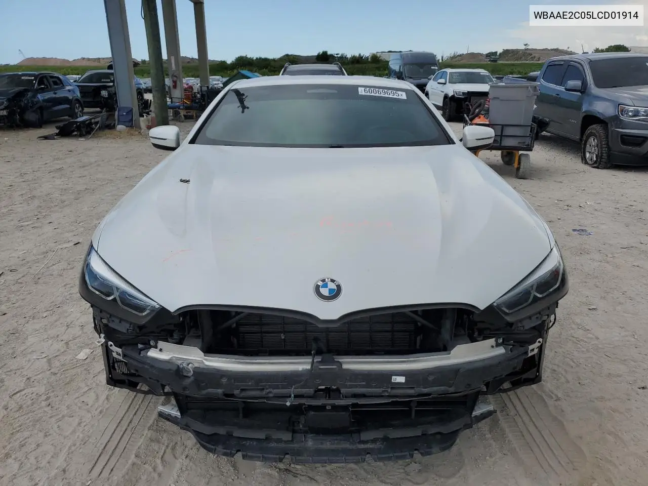 2020 BMW 840I VIN: WBAAE2C05LCD01914 Lot: 60069695