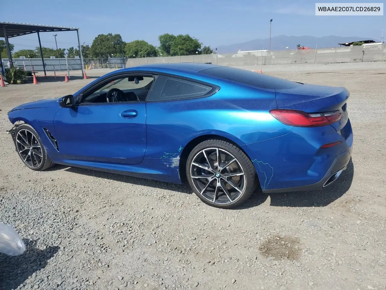 2020 BMW 840I VIN: WBAAE2C07LCD26829 Lot: 60537725