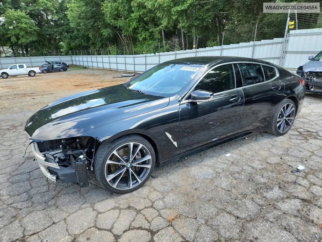 2020 BMW 840I VIN: WBAGV2C02LCE04556 Lot: 61073745
