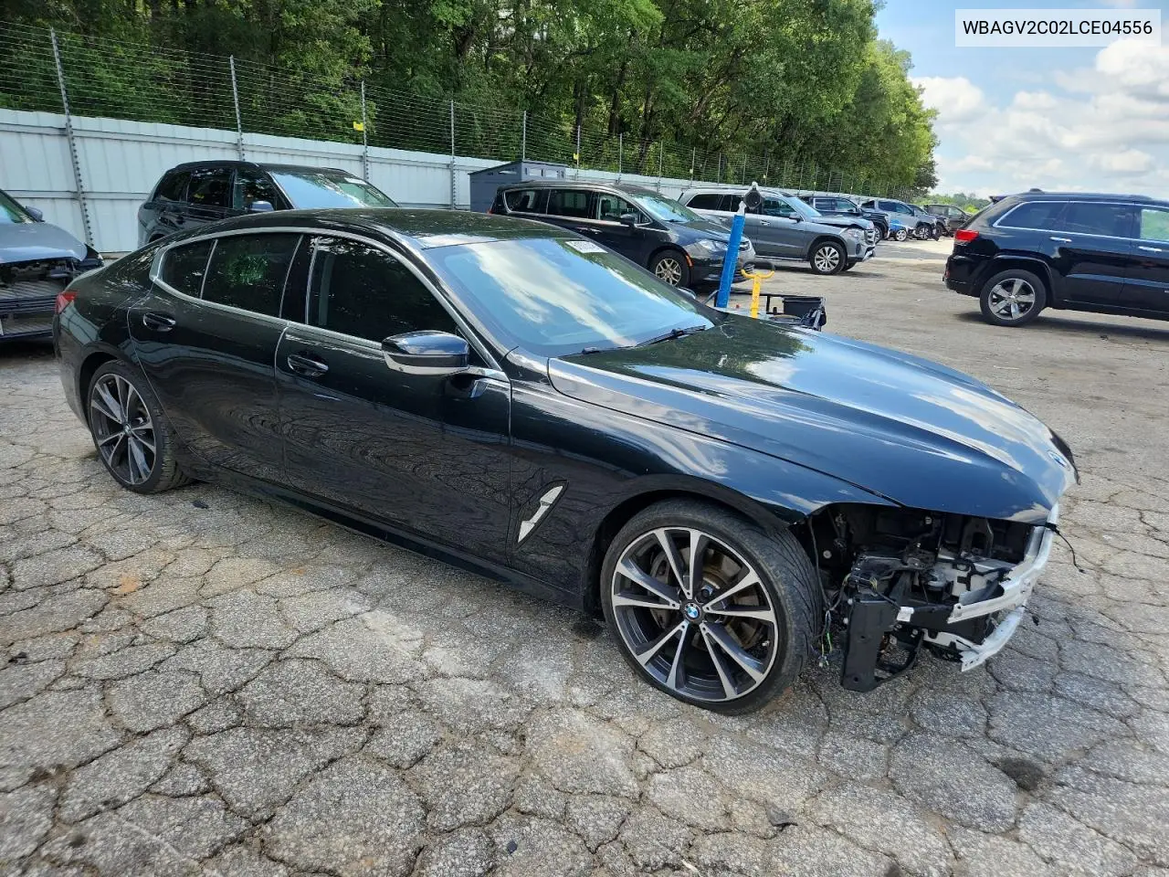 2020 BMW 840I VIN: WBAGV2C02LCE04556 Lot: 61073745
