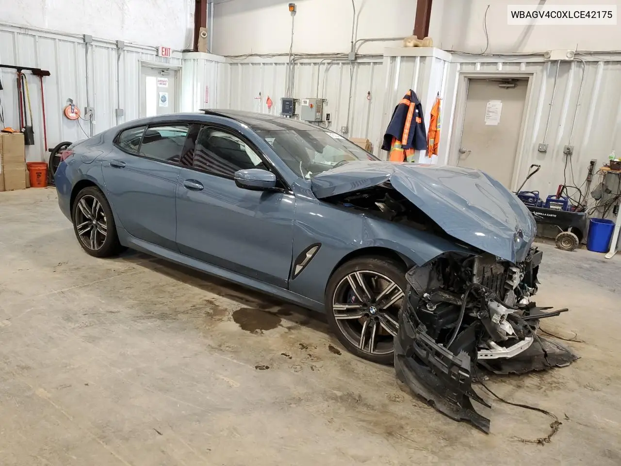 2020 BMW 840Xi VIN: WBAGV4C0XLCE42175 Lot: 61633445