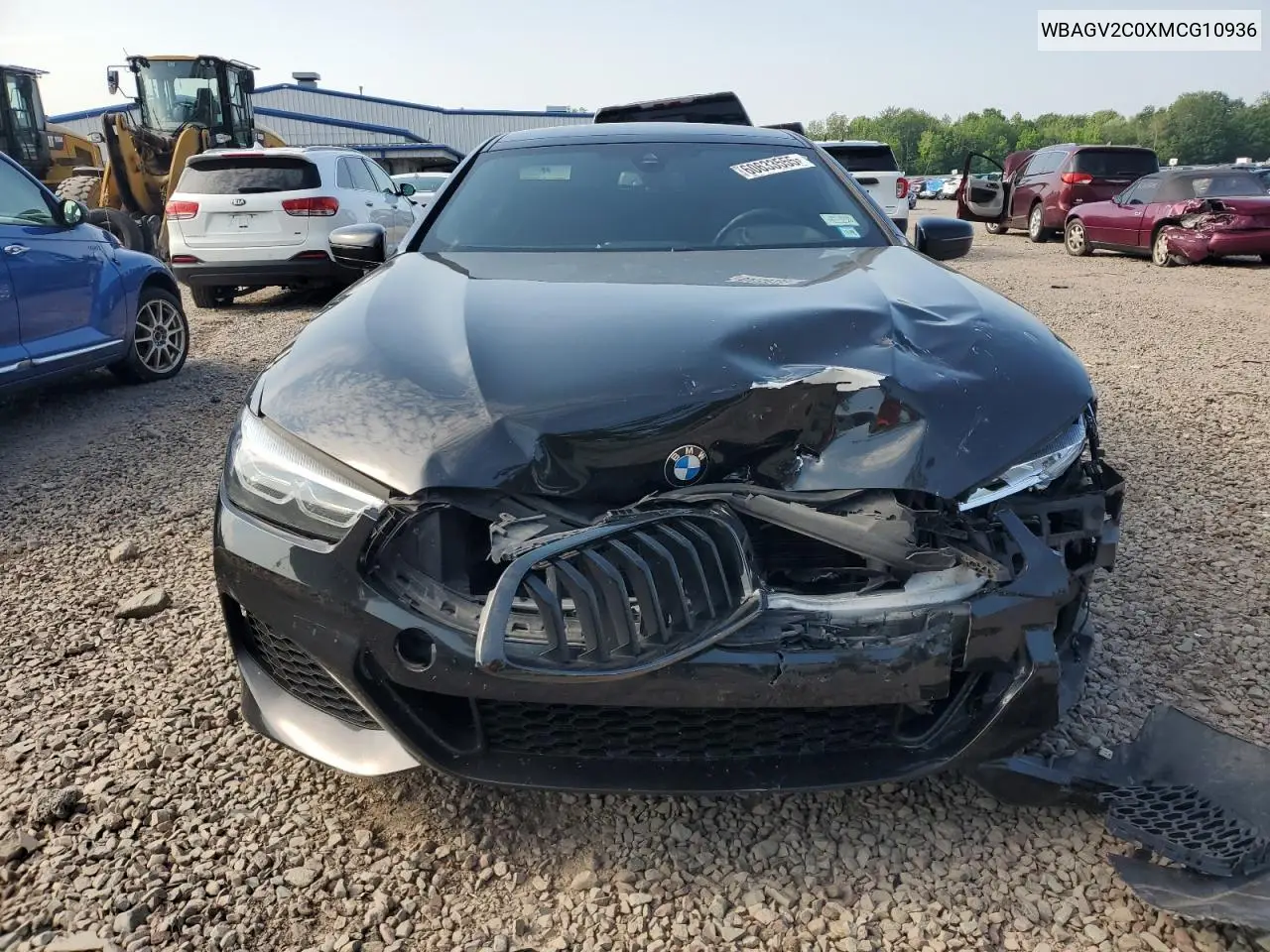 2021 BMW 840I VIN: WBAGV2C0XMCG10936 Lot: 60633555