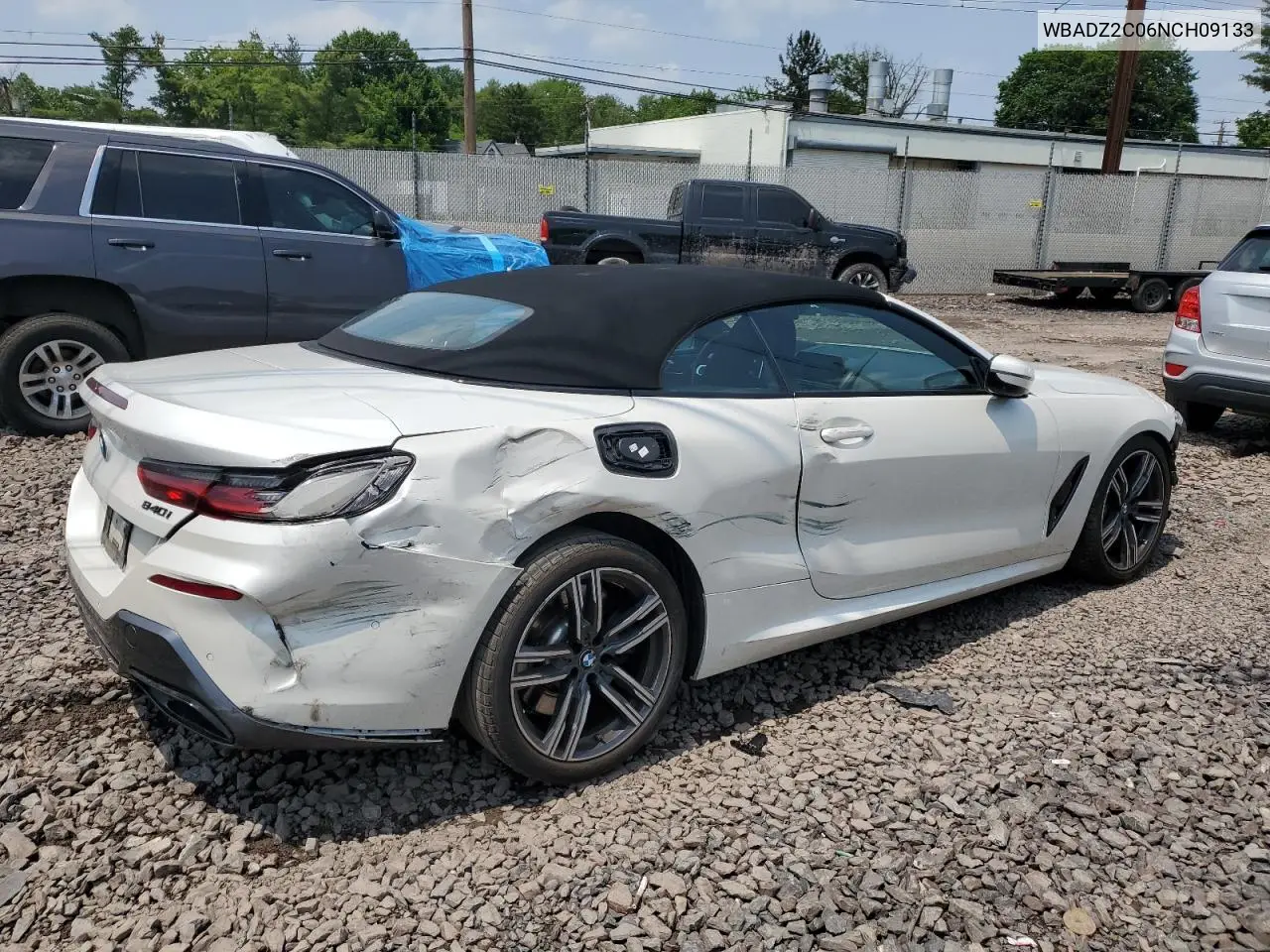 2022 BMW 840I VIN: WBADZ2C06NCH09133 Lot: 59353245