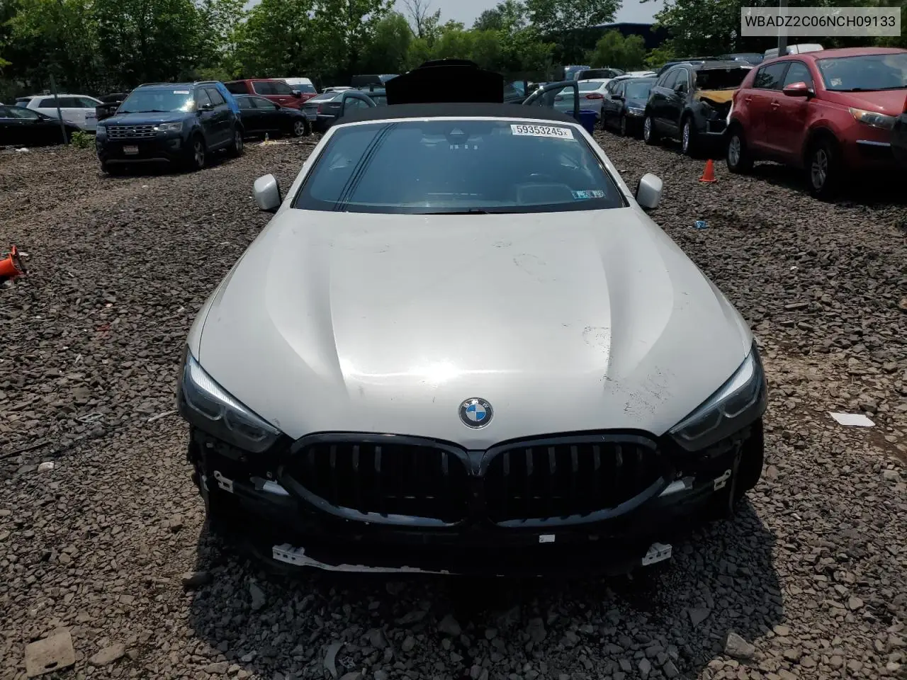 2022 BMW 840I VIN: WBADZ2C06NCH09133 Lot: 59353245
