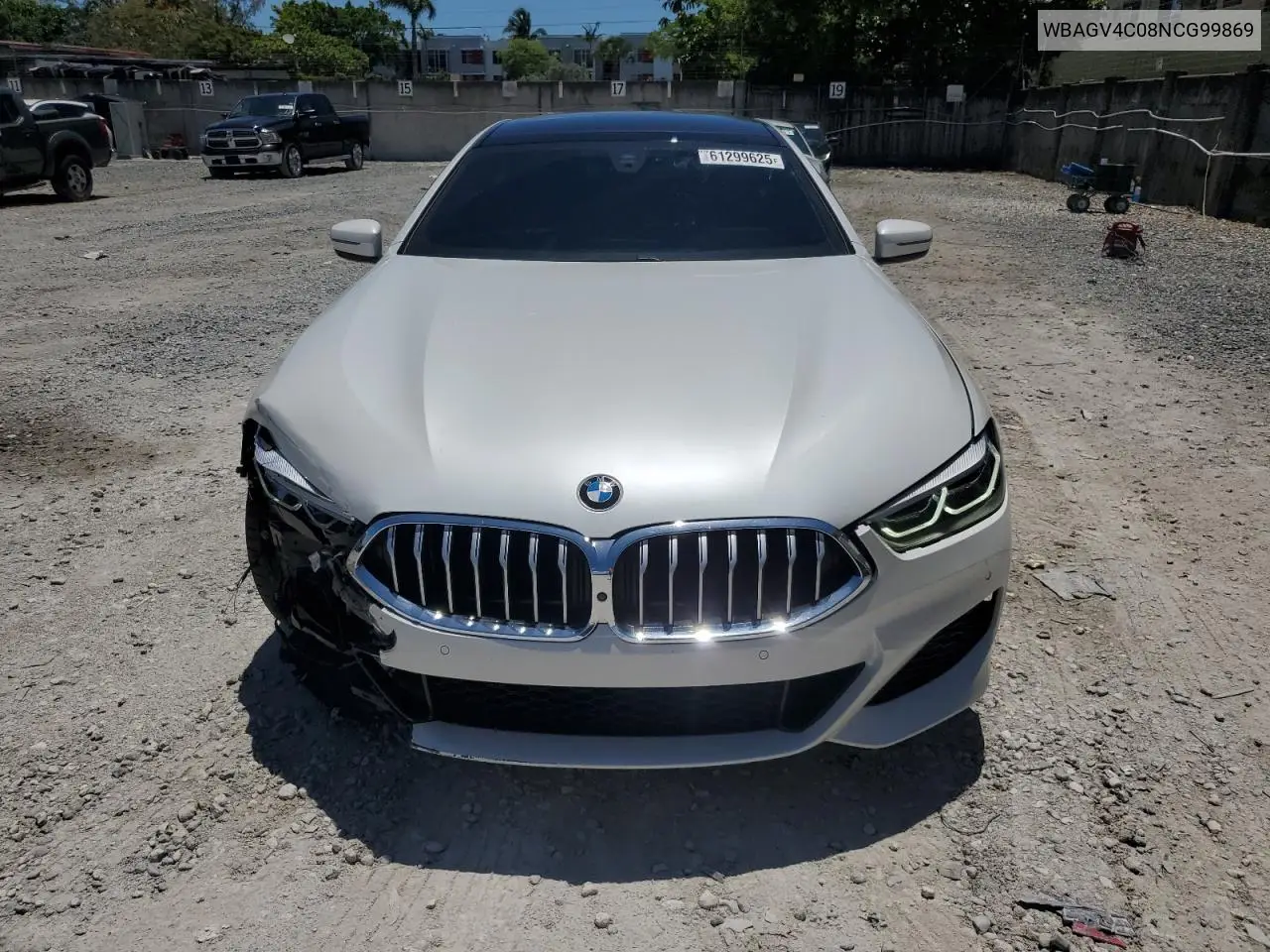 2022 BMW 840Xi VIN: WBAGV4C08NCG99869 Lot: 61299625