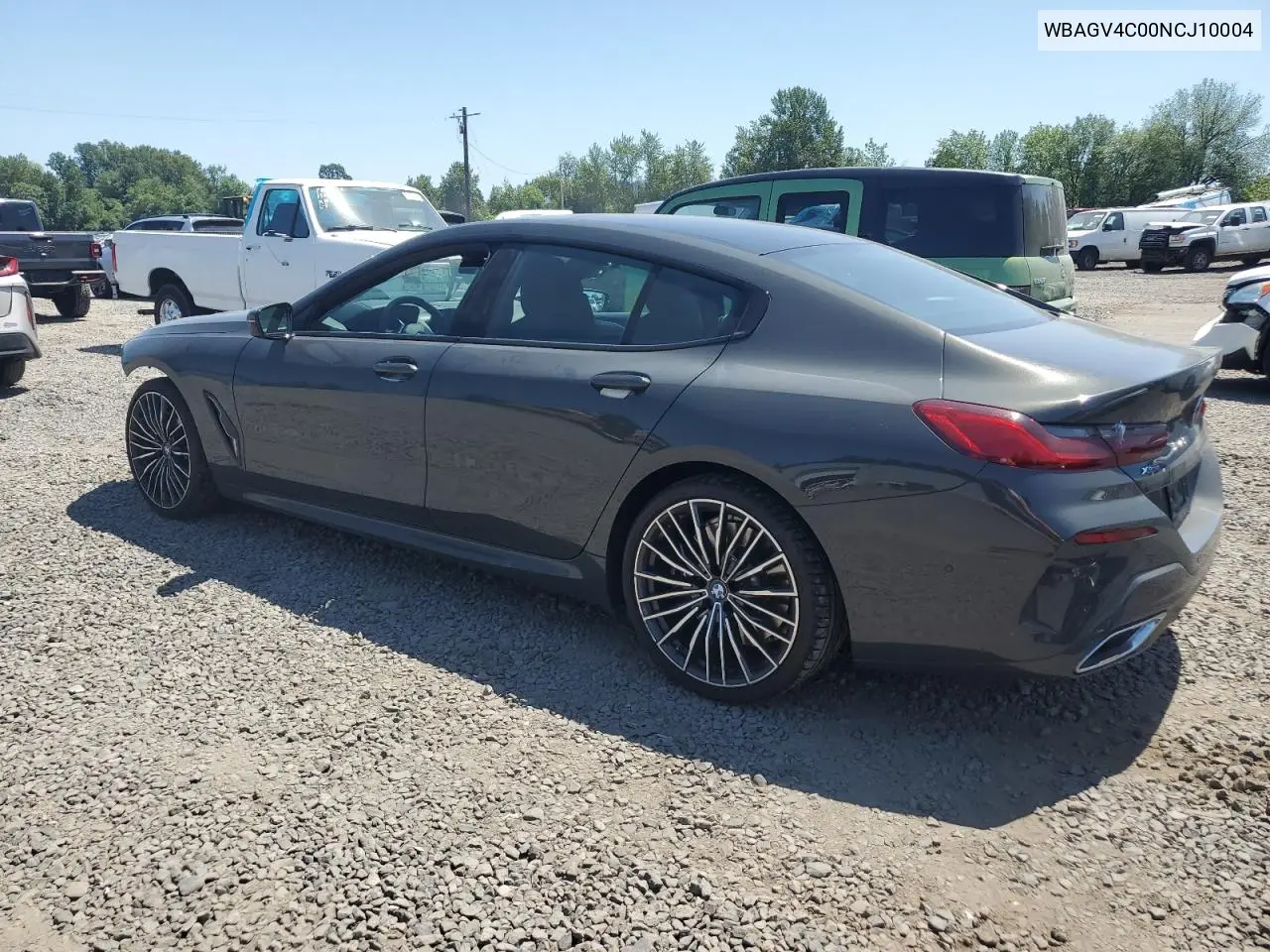 2022 BMW 840Xi VIN: WBAGV4C00NCJ10004 Lot: 61475915