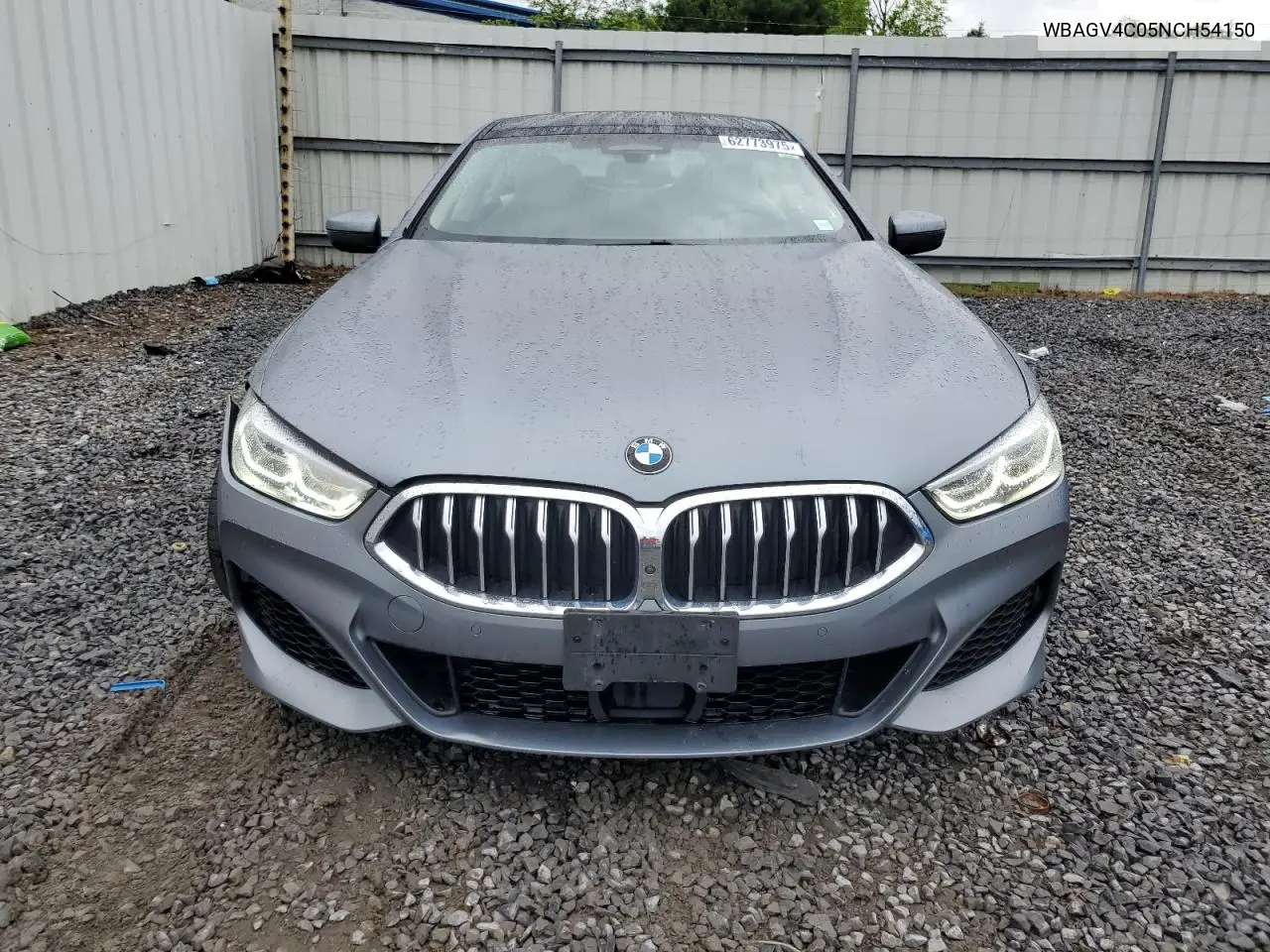 2022 BMW 840Xi VIN: WBAGV4C05NCH54150 Lot: 62773975