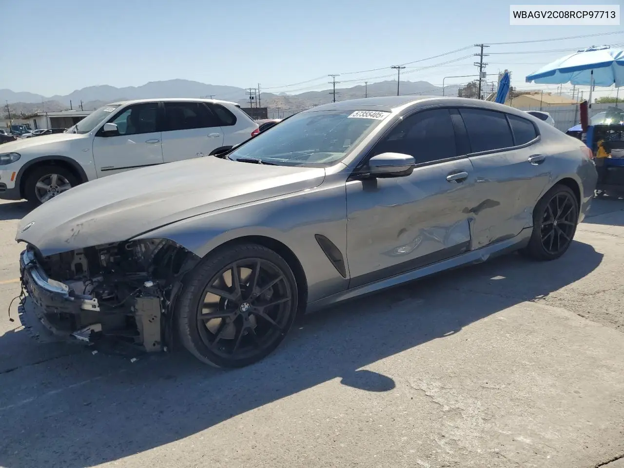 2024 BMW 840I VIN: WBAGV2C08RCP97713 Lot: 57355405