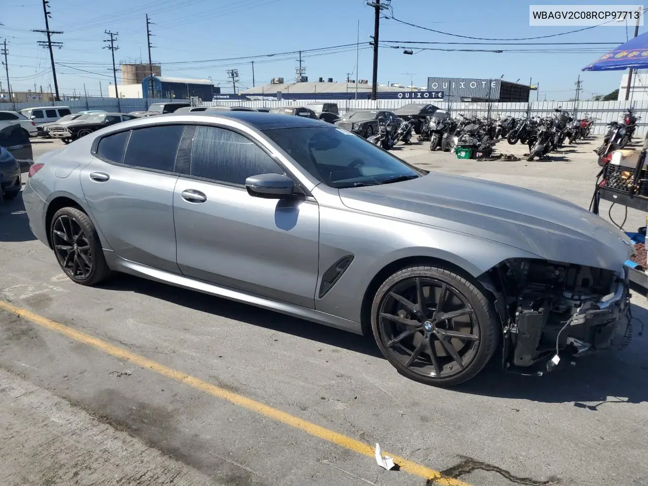 2024 BMW 840I VIN: WBAGV2C08RCP97713 Lot: 57355405