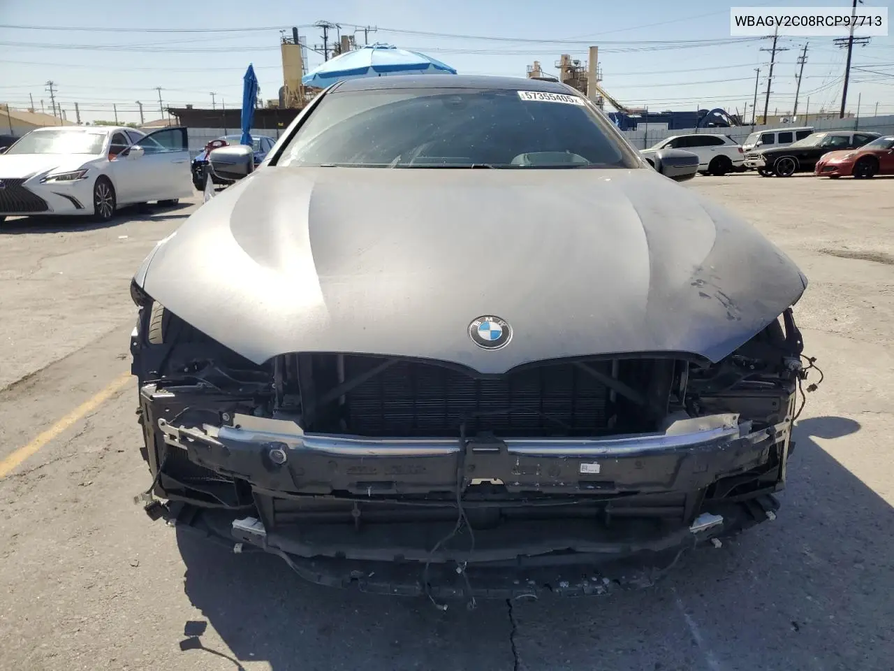 2024 BMW 840I VIN: WBAGV2C08RCP97713 Lot: 57355405