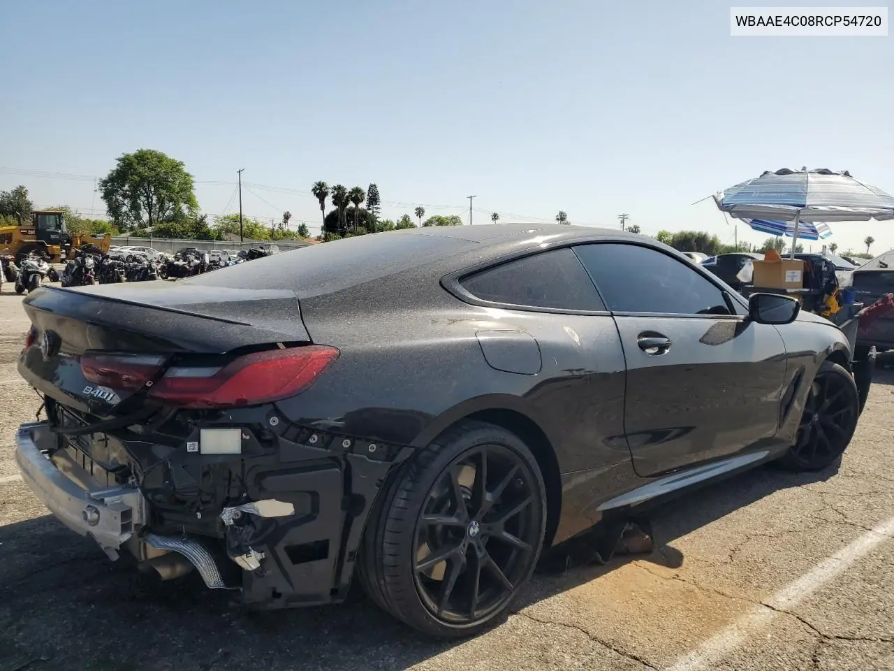 2024 BMW 840Xi VIN: WBAAE4C08RCP54720 Lot: 60671735