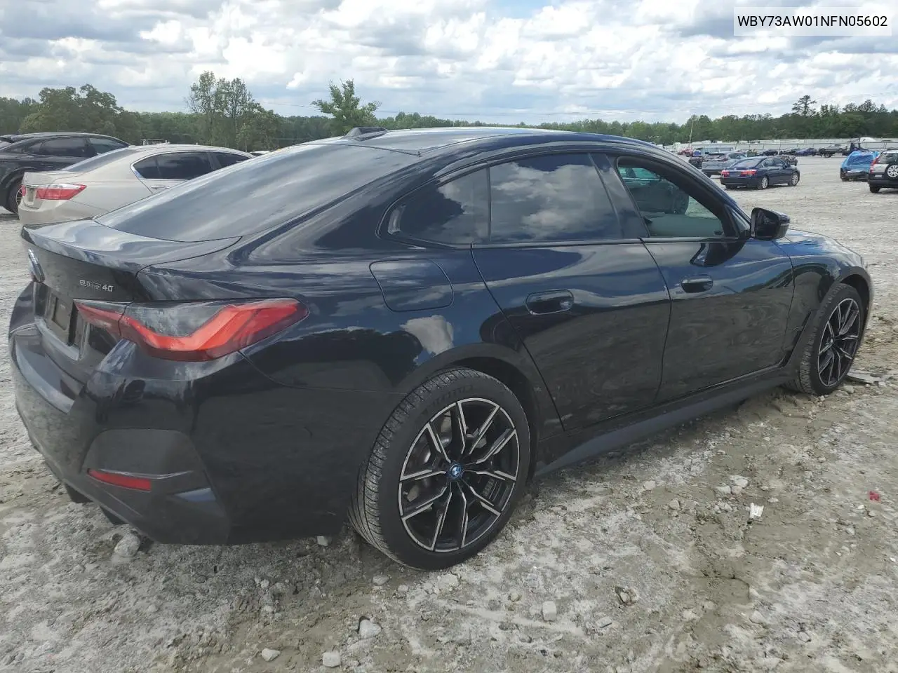 2022 BMW I4 Edrive 40 VIN: WBY73AW01NFN05602 Lot: 56896355