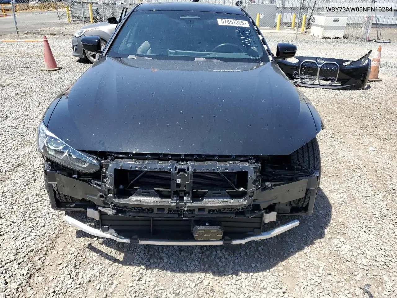 2022 BMW I4 Edrive 40 VIN: WBY73AW05NFN10284 Lot: 57851335