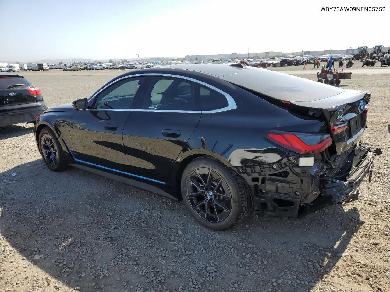 2022 BMW I4 Edrive 40 VIN: WBY73AW09NFN05752 Lot: 58095875