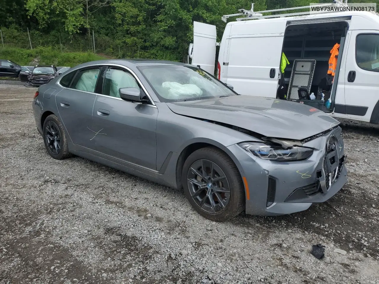 2022 BMW I4 Edrive 40 VIN: WBY73AW08NFN08173 Lot: 58960905