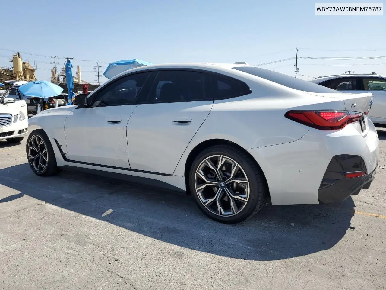 2022 BMW I4 Edrive 40 VIN: WBY73AW08NFM75787 Lot: 60339655