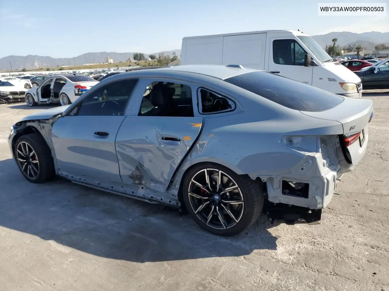 2023 BMW I4 M50 VIN: WBY33AW00PFR00503 Lot: 51310605