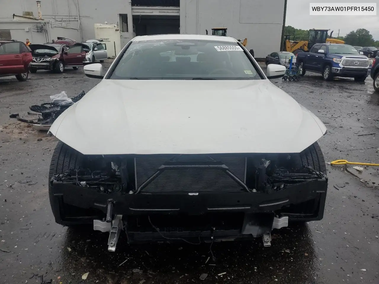 2023 BMW I4 Edrive 40 VIN: WBY73AW01PFR15450 Lot: 56885555