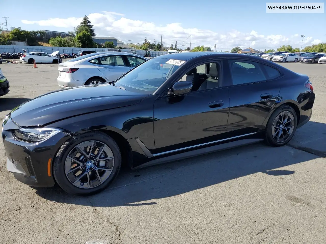 2023 BMW I4 Edrive 35 VIN: WBY43AW01PFP60479 Lot: 57111685