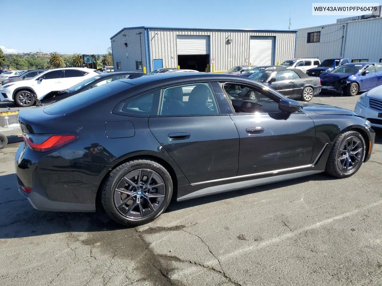2023 BMW I4 Edrive 35 VIN: WBY43AW01PFP60479 Lot: 57111685