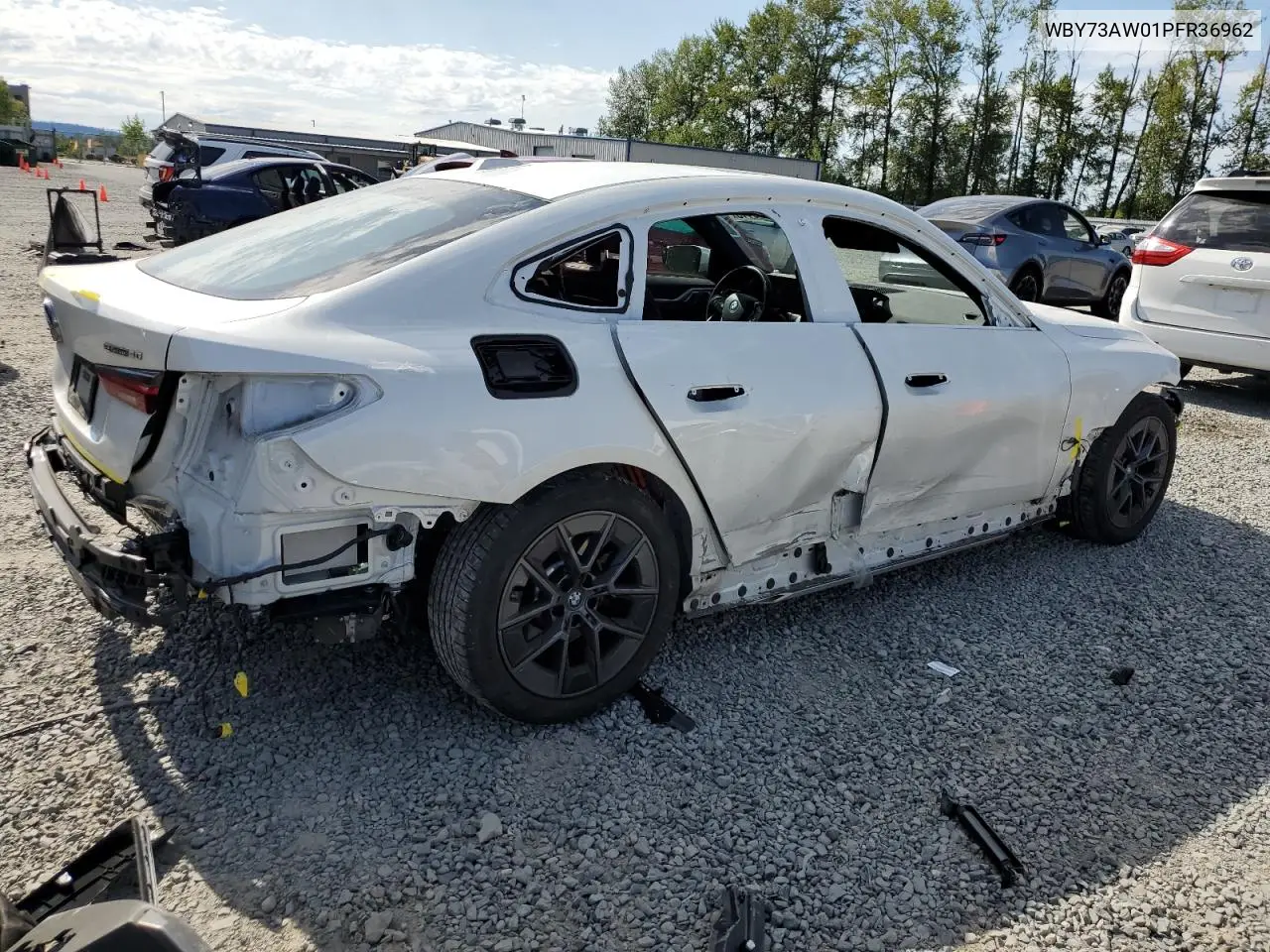 2023 BMW I4 Edrive 40 VIN: WBY73AW01PFR36962 Lot: 59053415