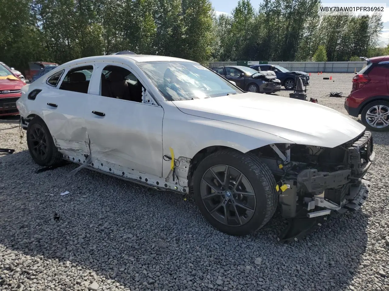 2023 BMW I4 Edrive 40 VIN: WBY73AW01PFR36962 Lot: 59053415