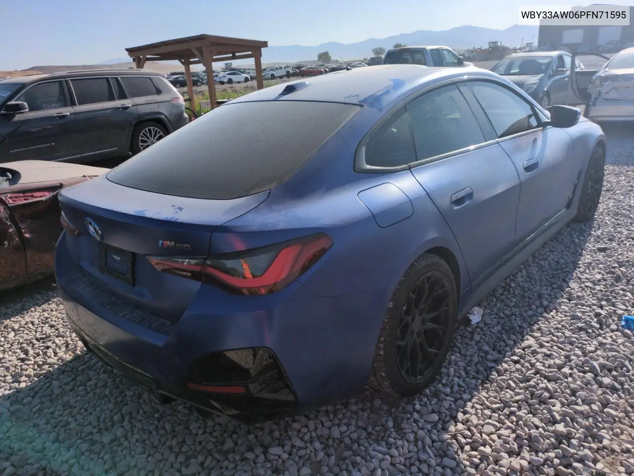 2023 BMW I4 M50 VIN: WBY33AW06PFN71595 Lot: 61422005