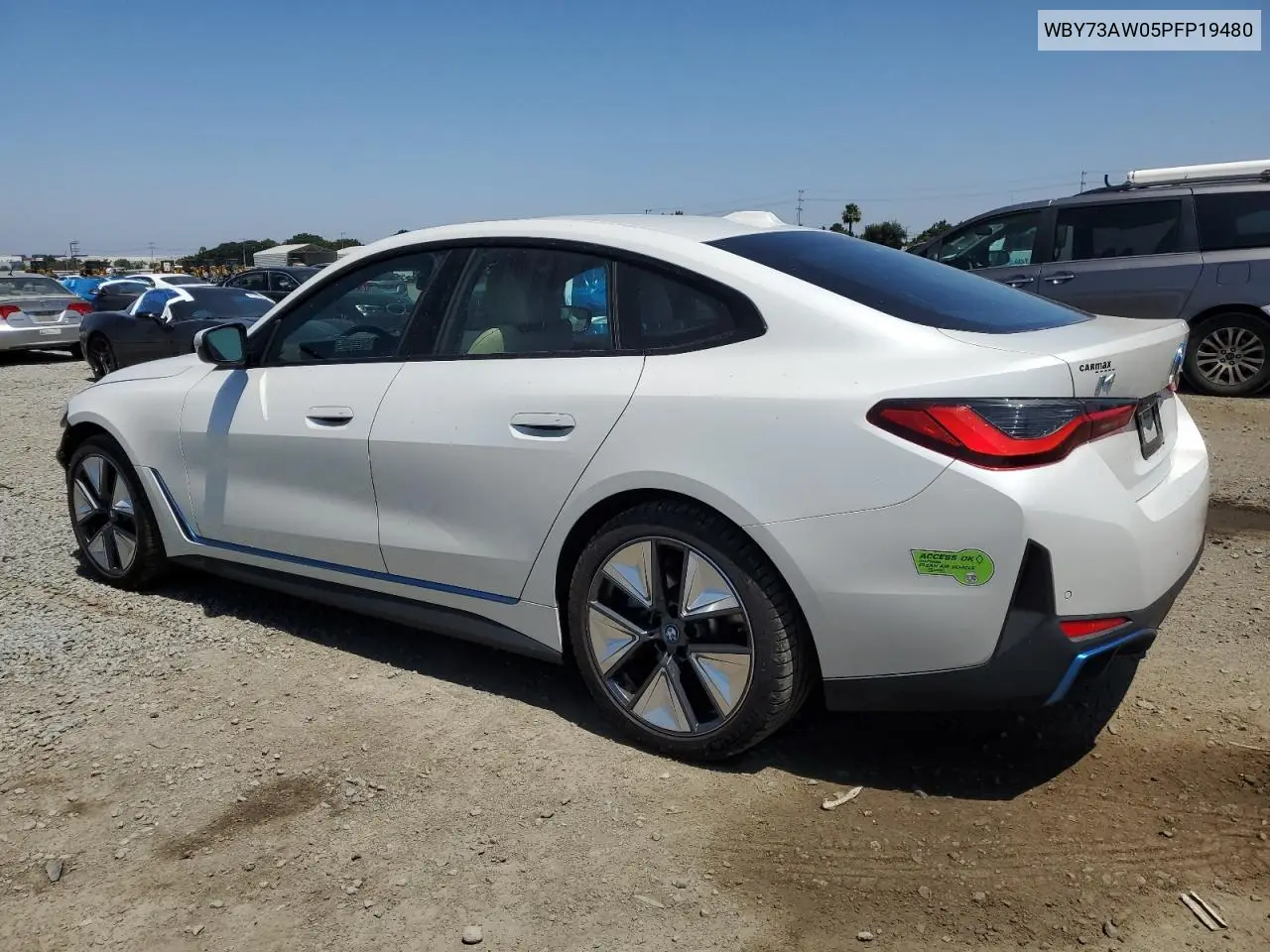 2023 BMW I4 Edrive 40 VIN: WBY73AW05PFP19480 Lot: 62170535