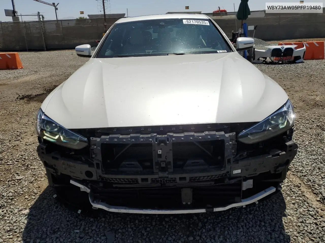 2023 BMW I4 Edrive 40 VIN: WBY73AW05PFP19480 Lot: 62170535