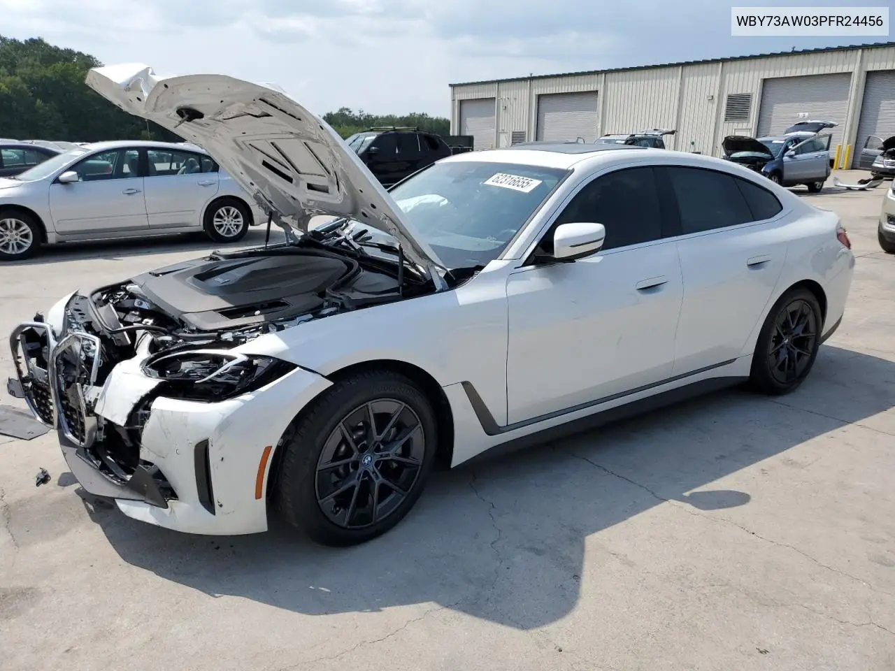 2023 BMW I4 Edrive 40 VIN: WBY73AW03PFR24456 Lot: 62316655