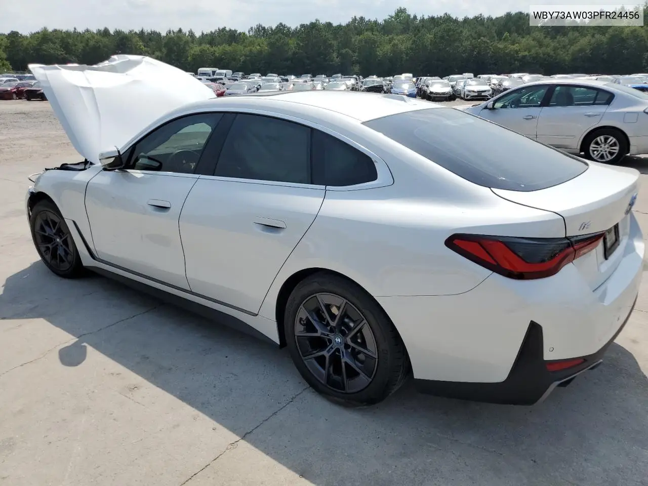 2023 BMW I4 Edrive 40 VIN: WBY73AW03PFR24456 Lot: 62316655