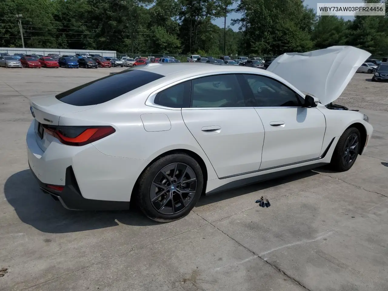 2023 BMW I4 Edrive 40 VIN: WBY73AW03PFR24456 Lot: 62316655