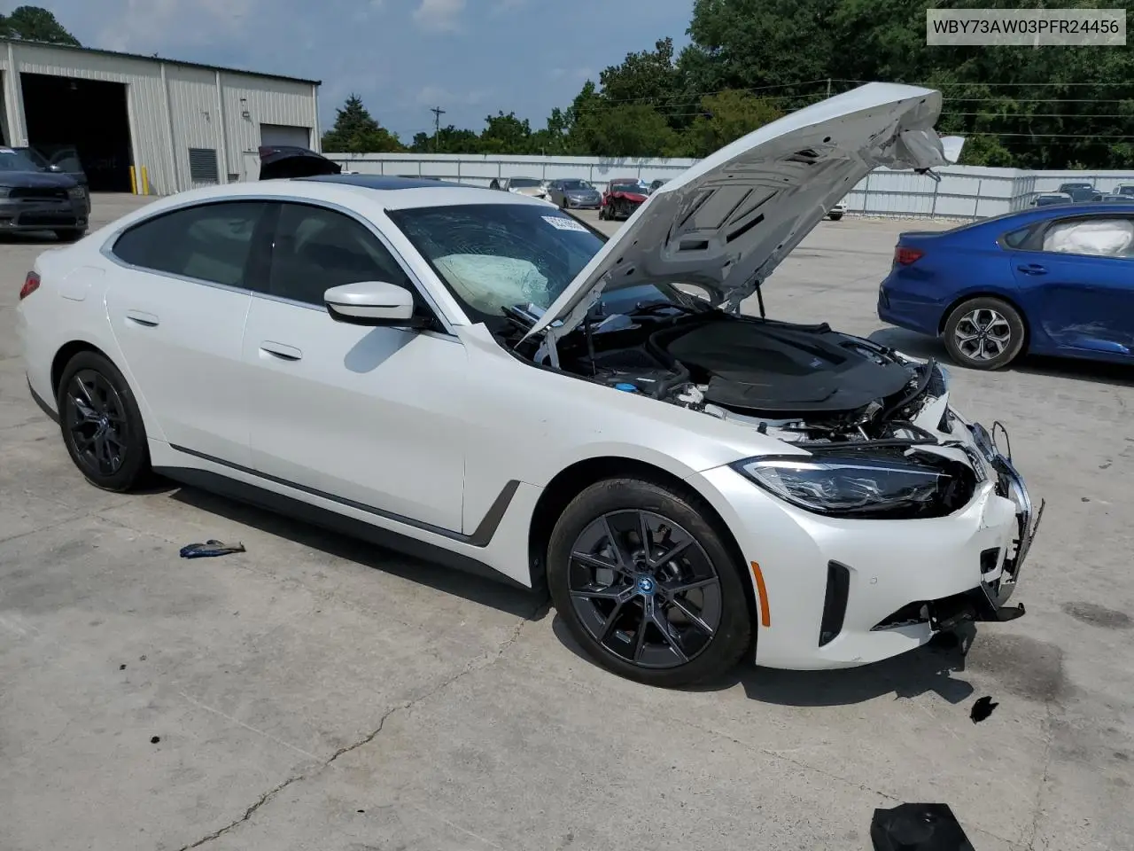 2023 BMW I4 Edrive 40 VIN: WBY73AW03PFR24456 Lot: 62316655