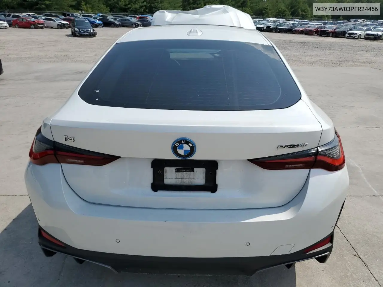 2023 BMW I4 Edrive 40 VIN: WBY73AW03PFR24456 Lot: 62316655