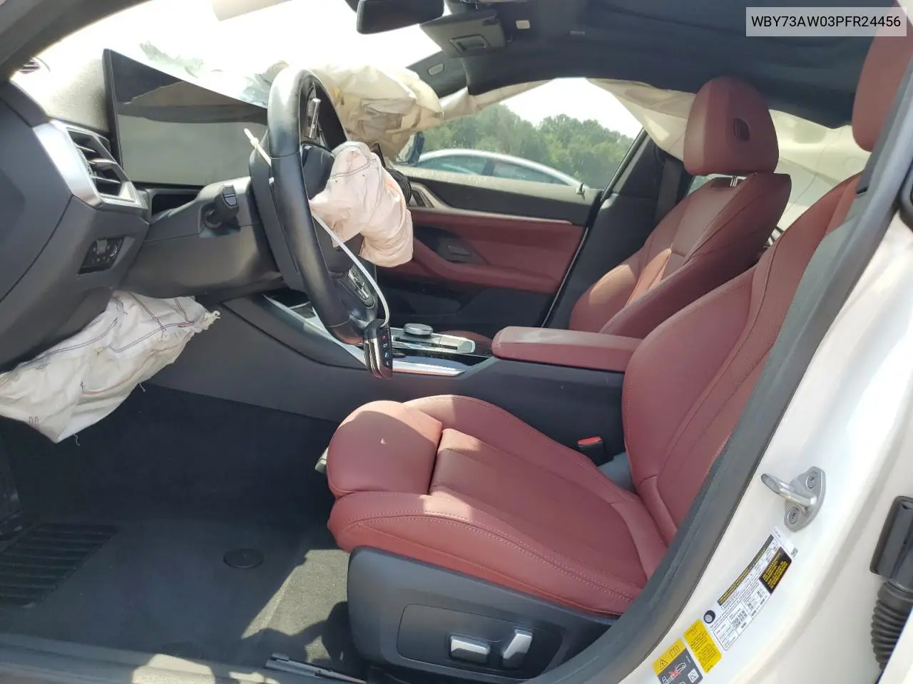 2023 BMW I4 Edrive 40 VIN: WBY73AW03PFR24456 Lot: 62316655