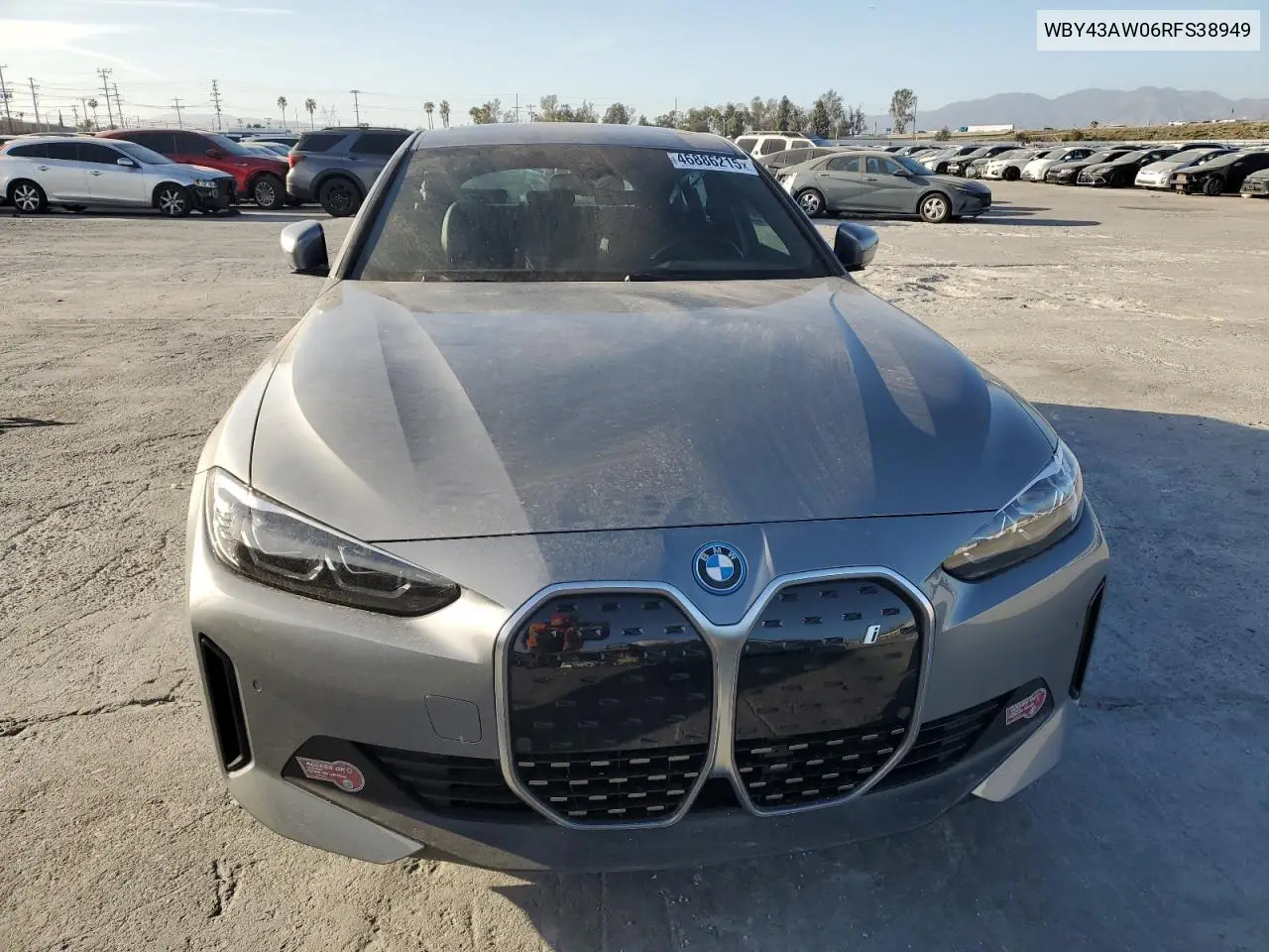 2024 BMW I4 Edrive 35 VIN: WBY43AW06RFS38949 Lot: 46886215