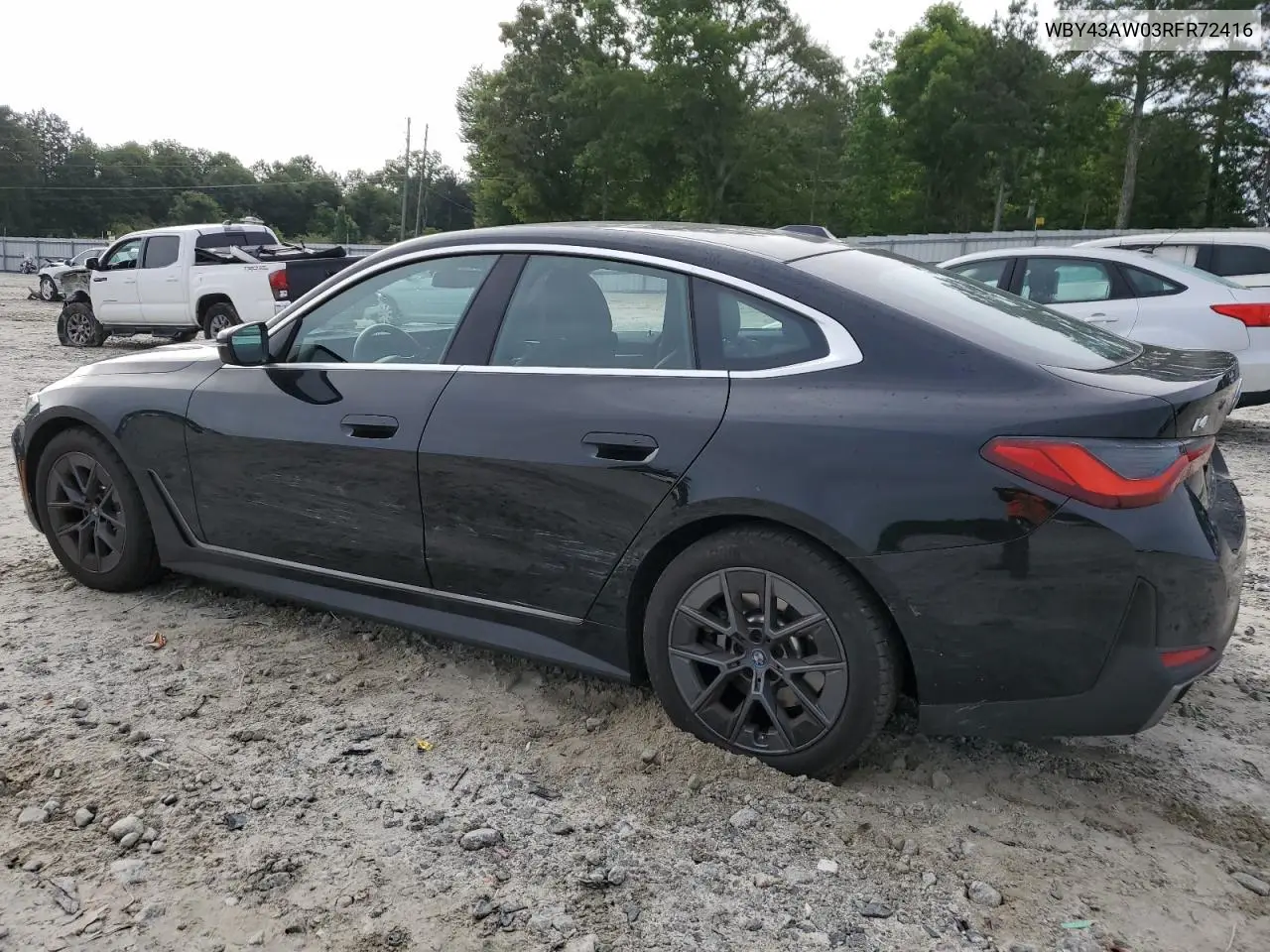 2024 BMW I4 Edrive 35 VIN: WBY43AW03RFR72416 Lot: 56350395