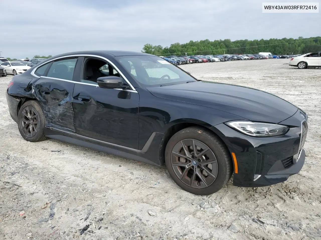 2024 BMW I4 Edrive 35 VIN: WBY43AW03RFR72416 Lot: 56350395