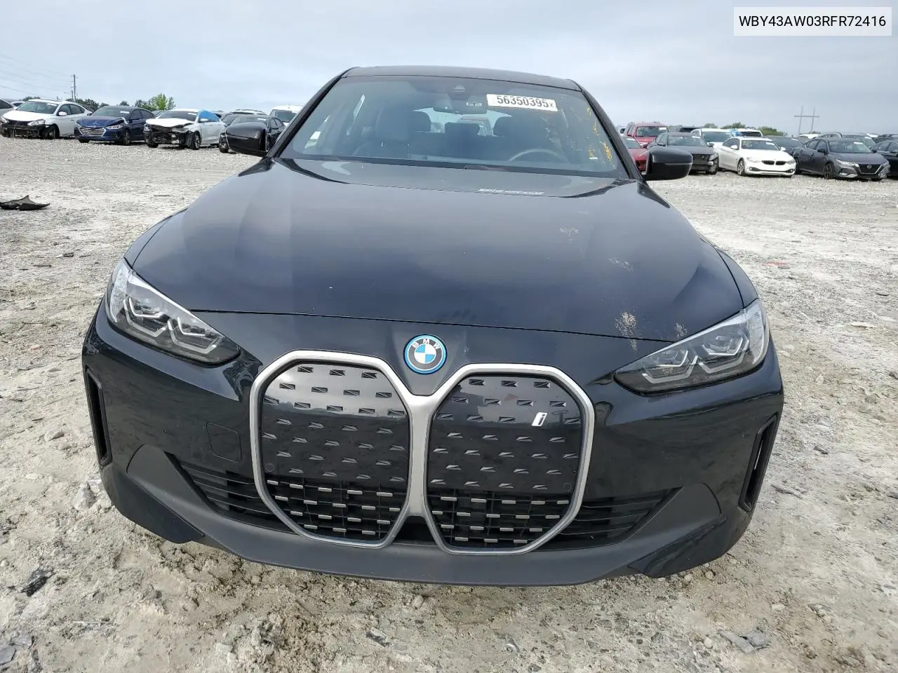 2024 BMW I4 Edrive 35 VIN: WBY43AW03RFR72416 Lot: 56350395