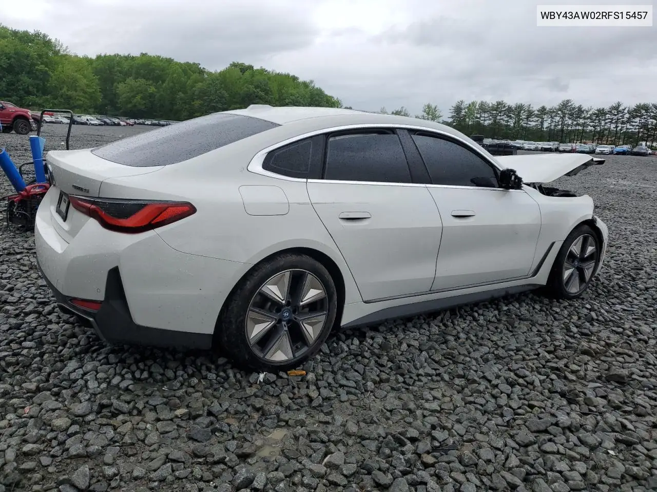 2024 BMW I4 Edrive 35 VIN: WBY43AW02RFS15457 Lot: 56372465