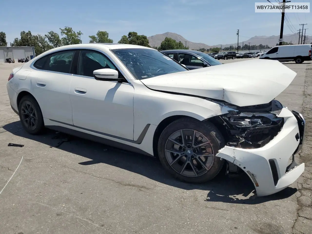2024 BMW I4 Edrive 40 VIN: WBY73AW05RFT13458 Lot: 58047015