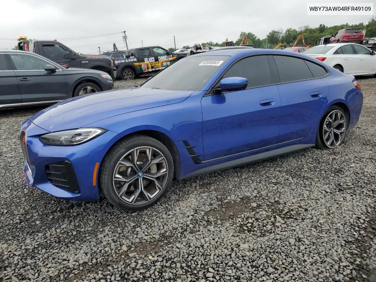 2024 BMW I4 Edrive 40 VIN: WBY73AW04RFR49109 Lot: 60988065