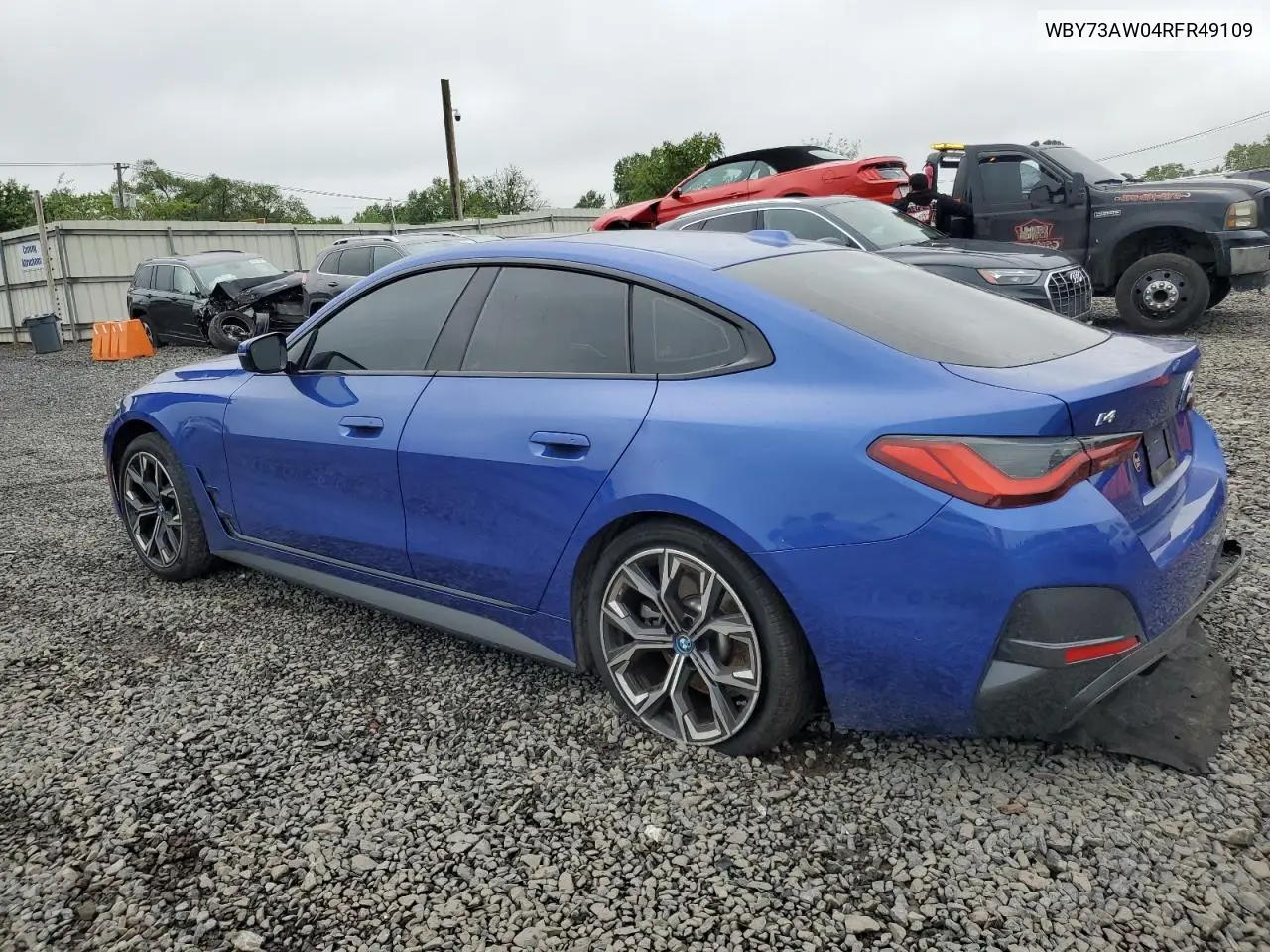 2024 BMW I4 Edrive 40 VIN: WBY73AW04RFR49109 Lot: 60988065