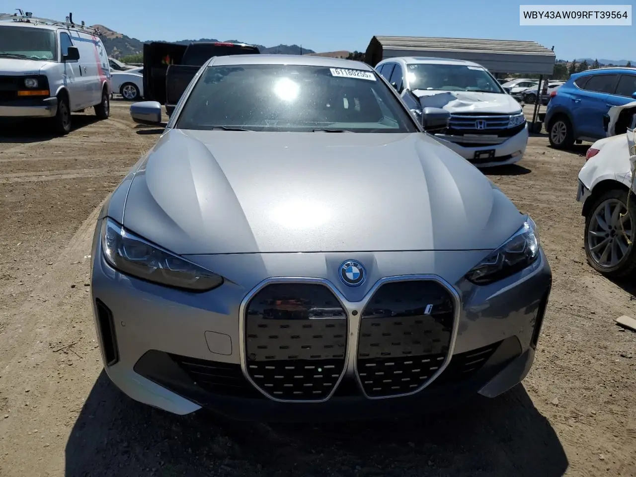 2024 BMW I4 Edrive 35 VIN: WBY43AW09RFT39564 Lot: 61180255