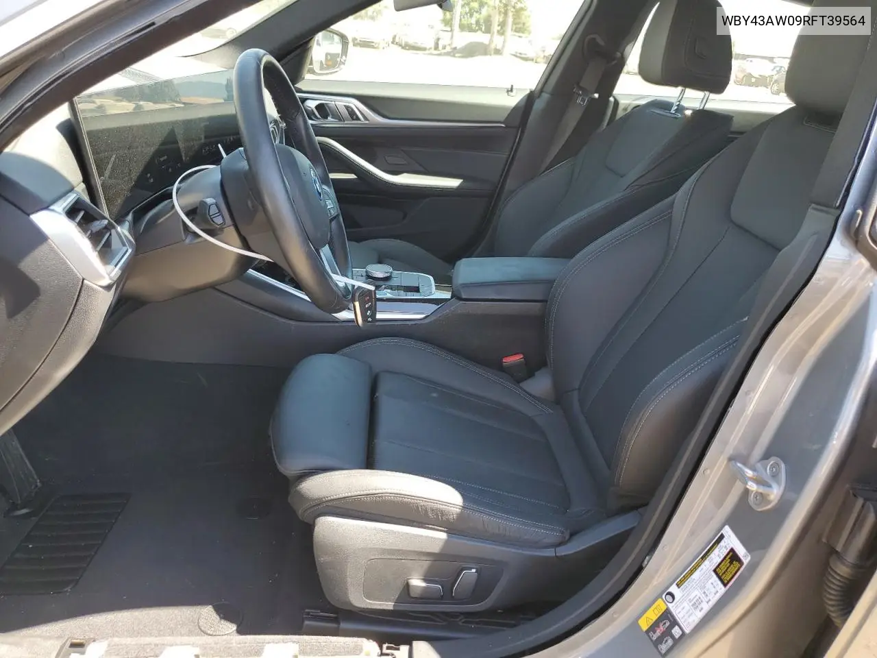 2024 BMW I4 Edrive 35 VIN: WBY43AW09RFT39564 Lot: 61180255