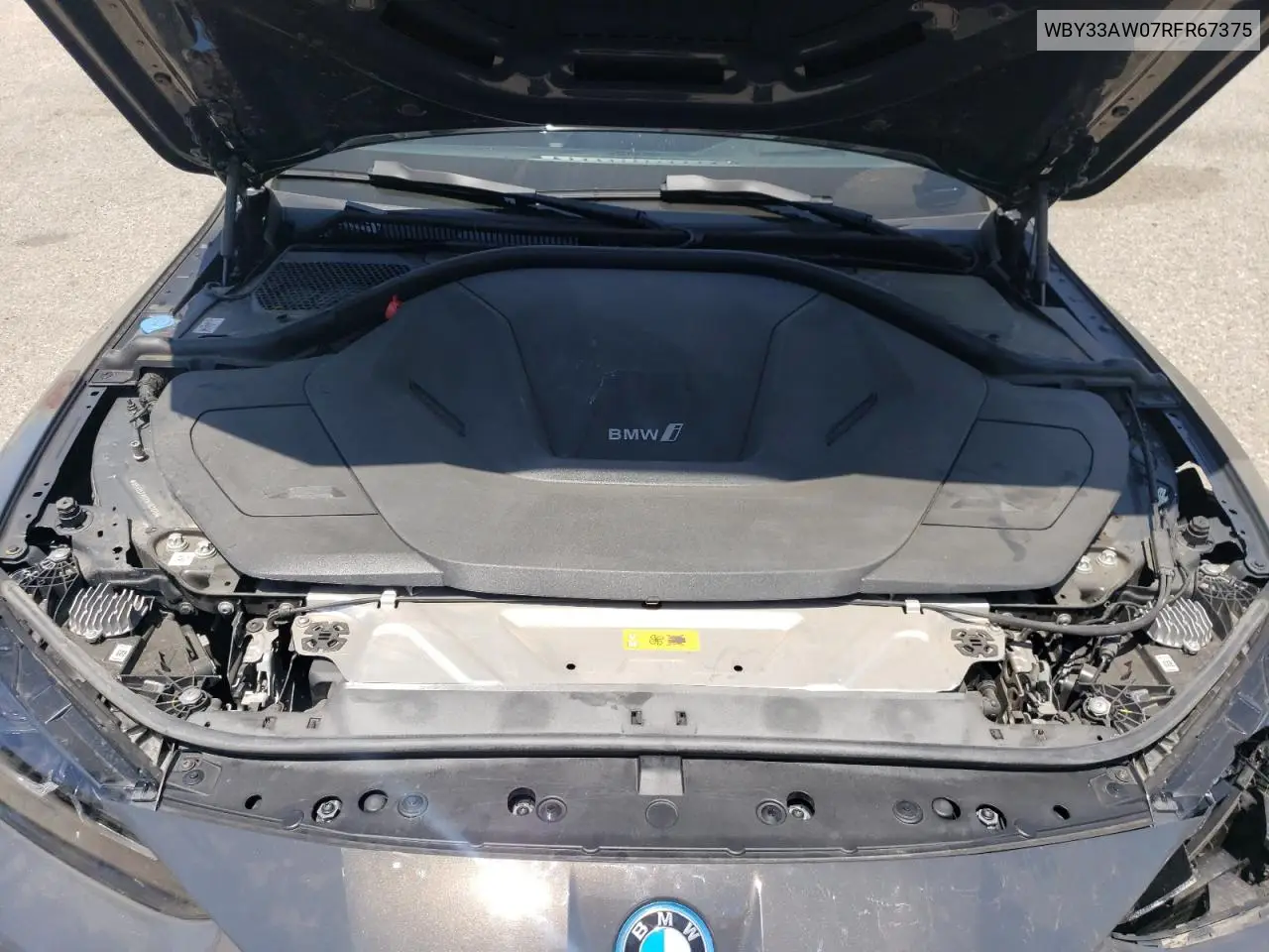 2024 BMW I4 M50 VIN: WBY33AW07RFR67375 Lot: 62232485