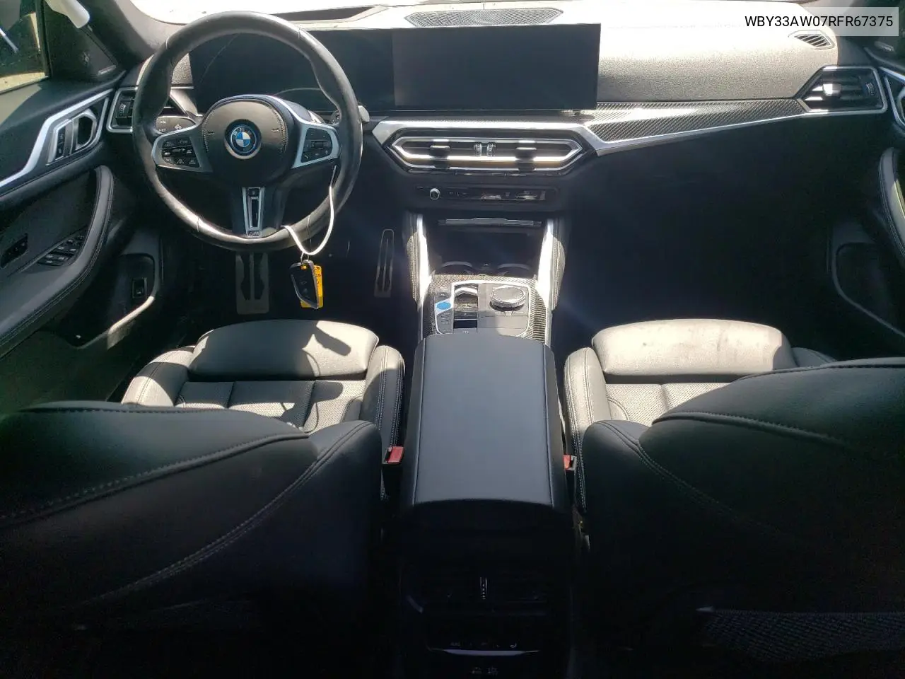 2024 BMW I4 M50 VIN: WBY33AW07RFR67375 Lot: 62232485